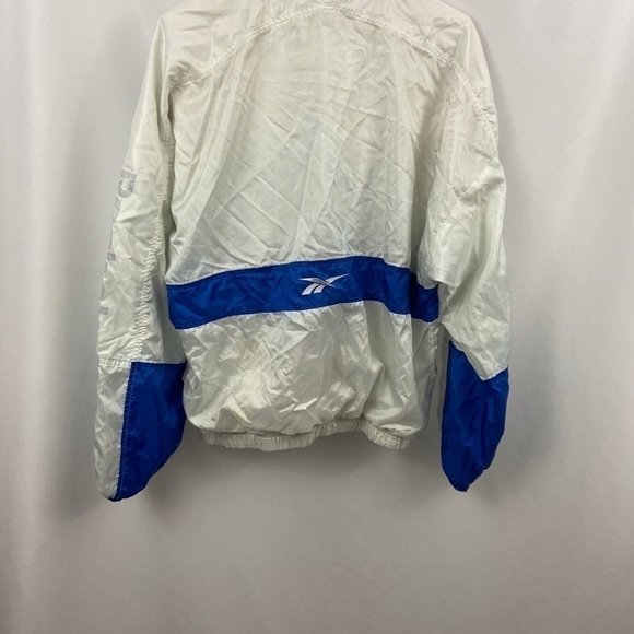 Reebok 90s Blue White Size Medium Track Jacket - Picture 11 of 14